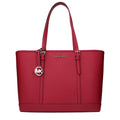 Red Leather Shoulder Bag