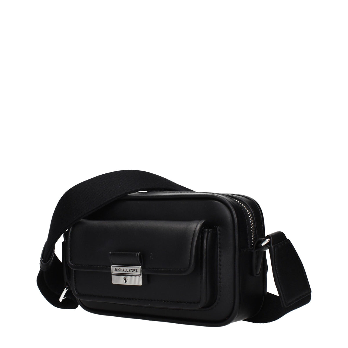 Black Leather Crossbody Bag