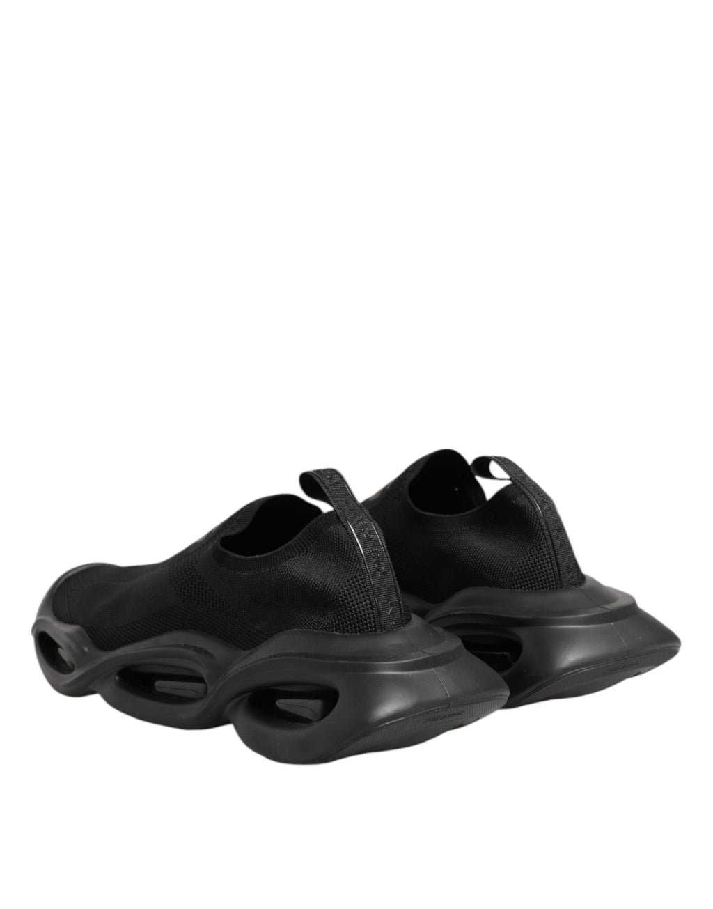 Black Slip On Wave Low Top Sneakers Shoes