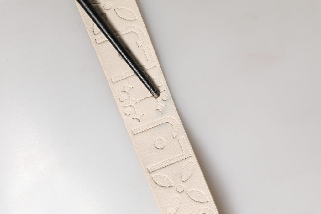 Beige Leather Wide Waist Silver Metal Buckle Waist Women Belt