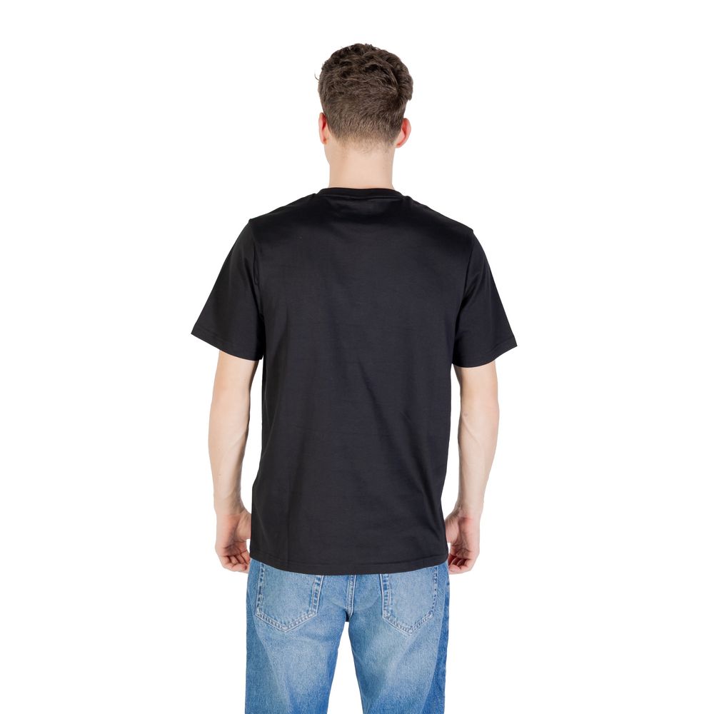 Black Cotton T-Shirt