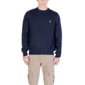 Blue Nylon Sweatshirt