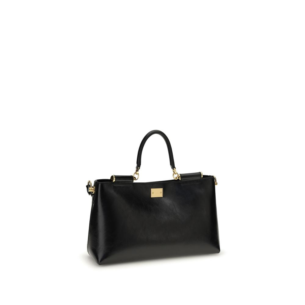 Black Calf Leather Bos Taurus Shoulder Bag