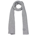 Gray Polyester Scarf