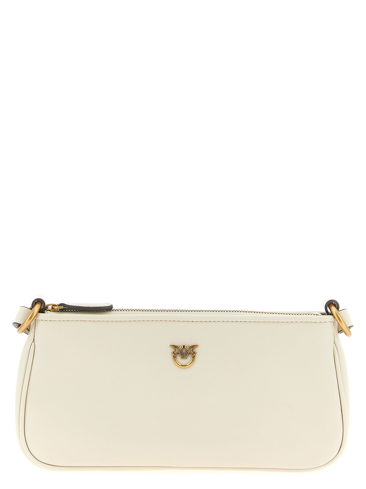 White Goatskin Crossbody Bag
