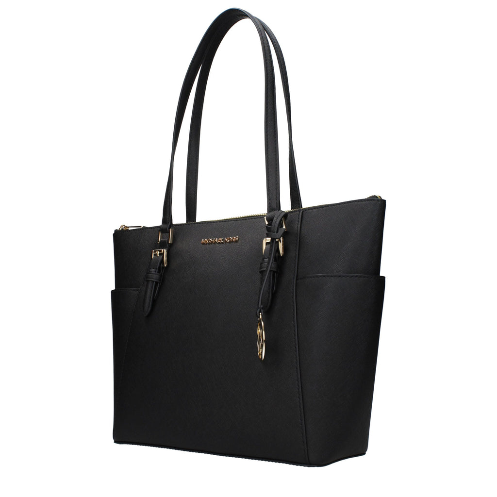 Black Leather Shoulder Bag