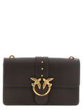 Brown Calfskin Crossbody Bag