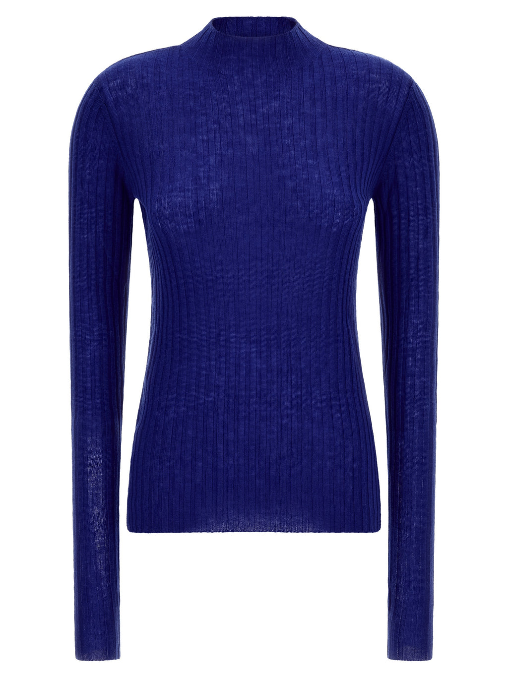 Blue Wool Cardigan