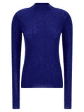 Blue Wool Cardigan