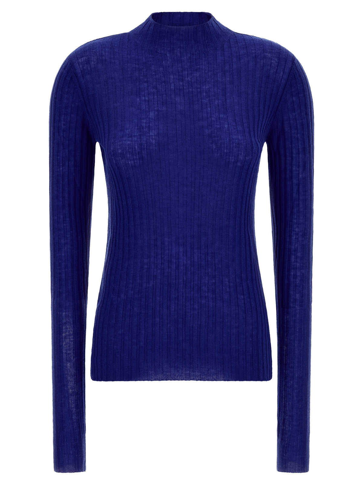 Blue Wool Cardigan