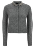 Gray Wool Cardigan