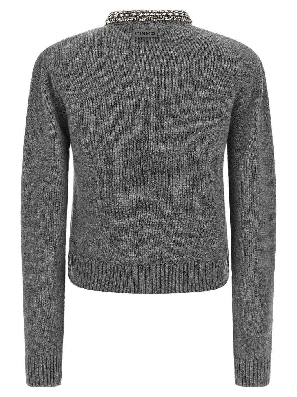 Gray Wool Cardigan