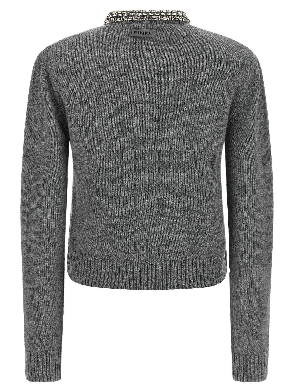 Gray Wool Cardigan