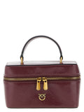 Bordeaux Calfskin Crossbody Bag
