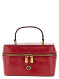Red Calfskin Crossbody Bag