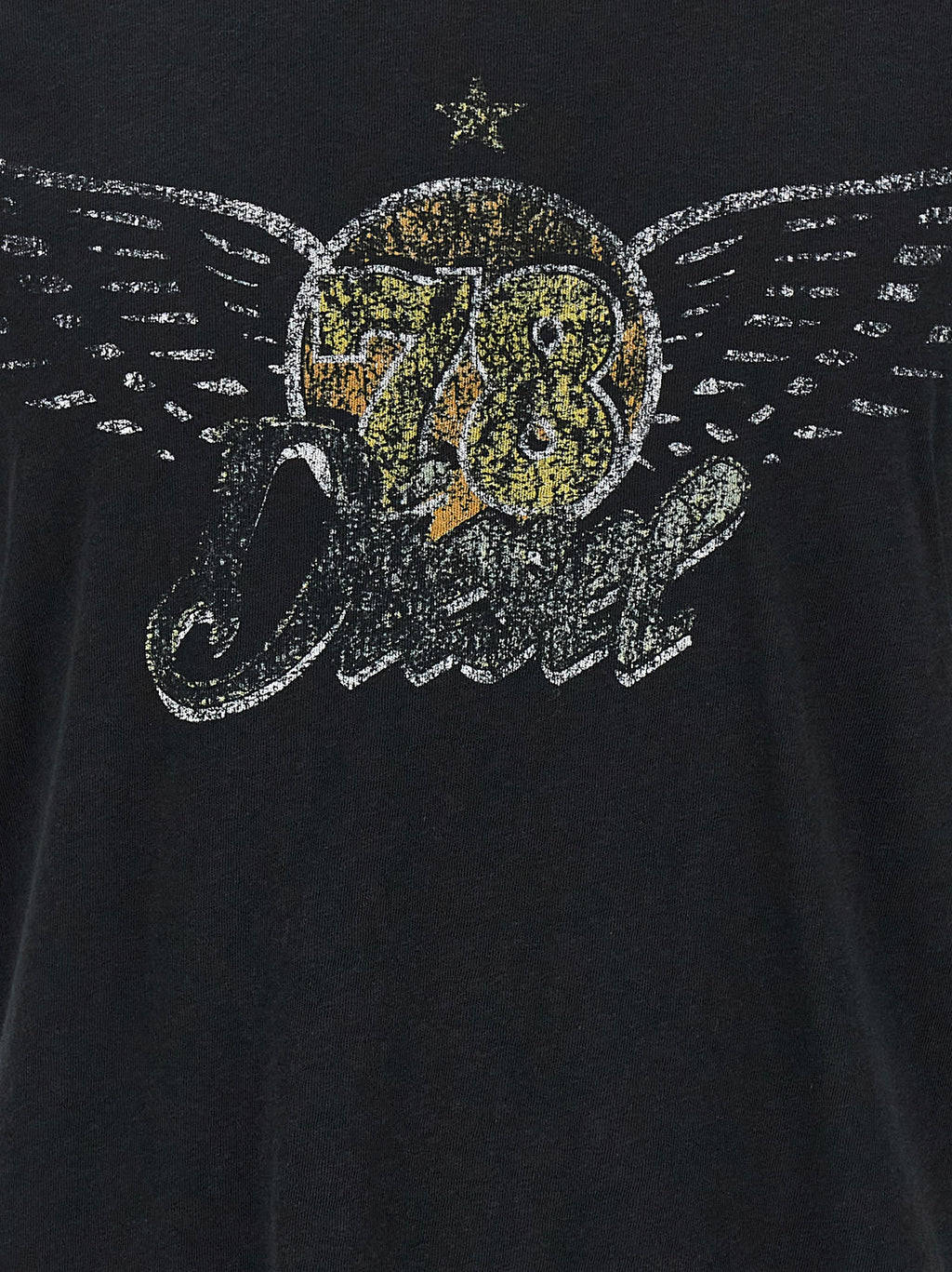 Black Cotton T-Shirt