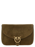 Bicolor Calfskin Crossbody Bag