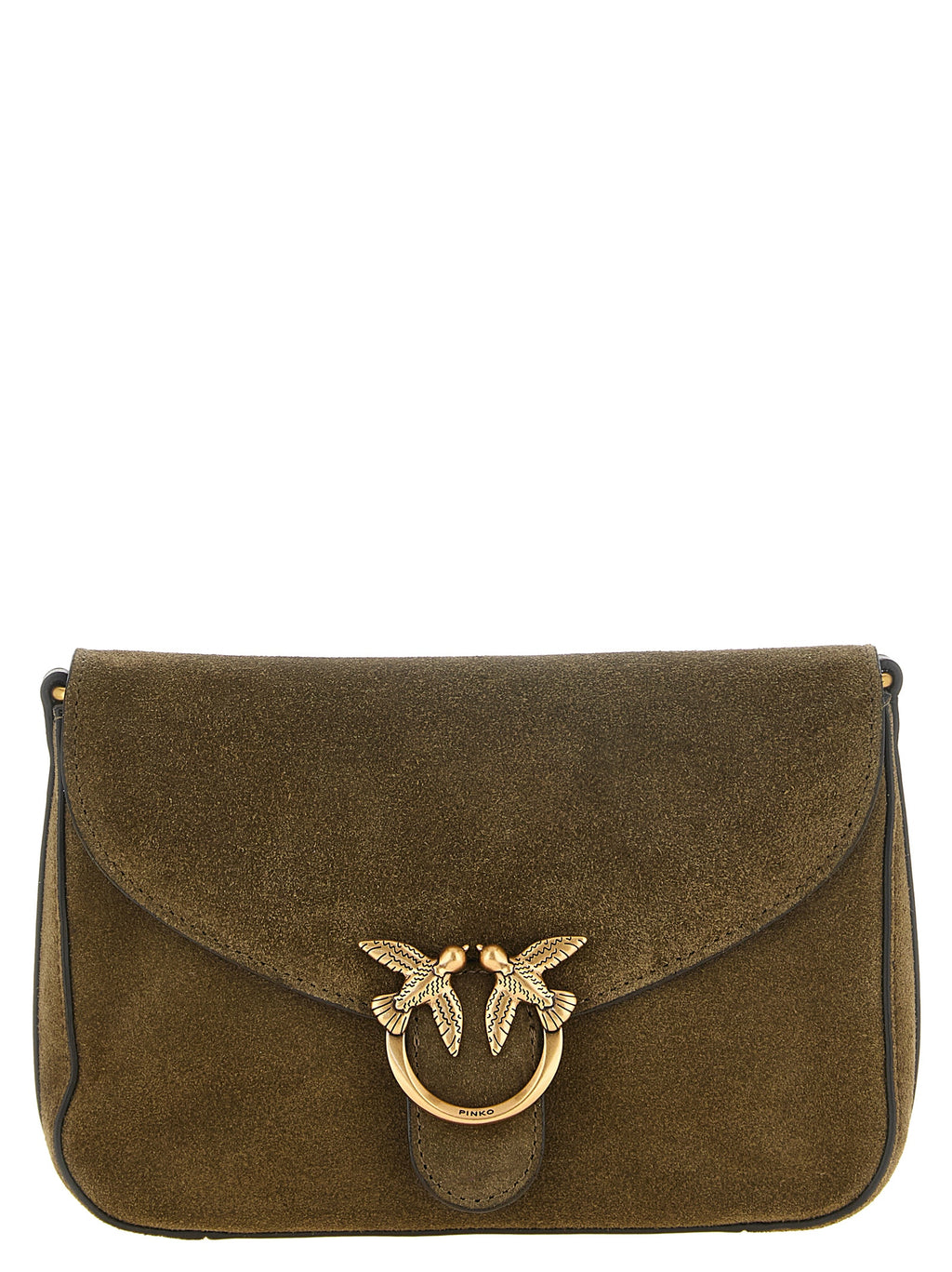 Bicolor Calfskin Crossbody Bag