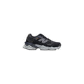 Black Suede Leather Chunky Sneakers