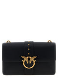 Black Goatskin Crossbody Bag