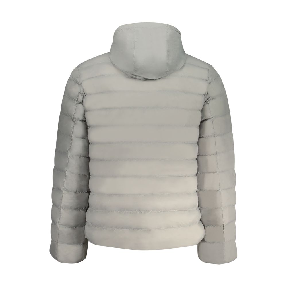Gray Nylon Men's Jacket