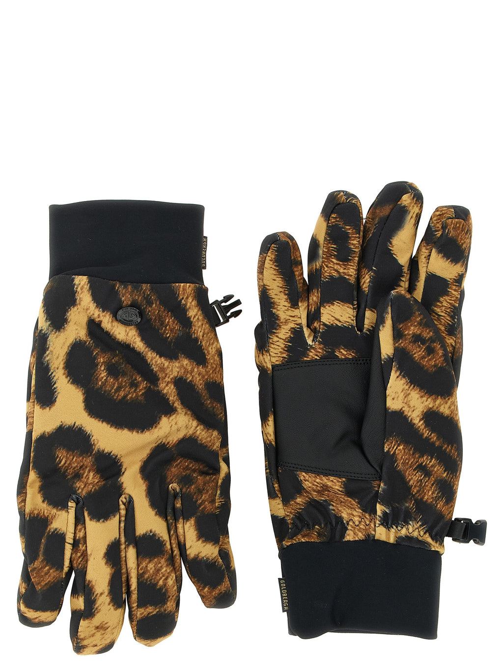 Brown Polyester Gloves
