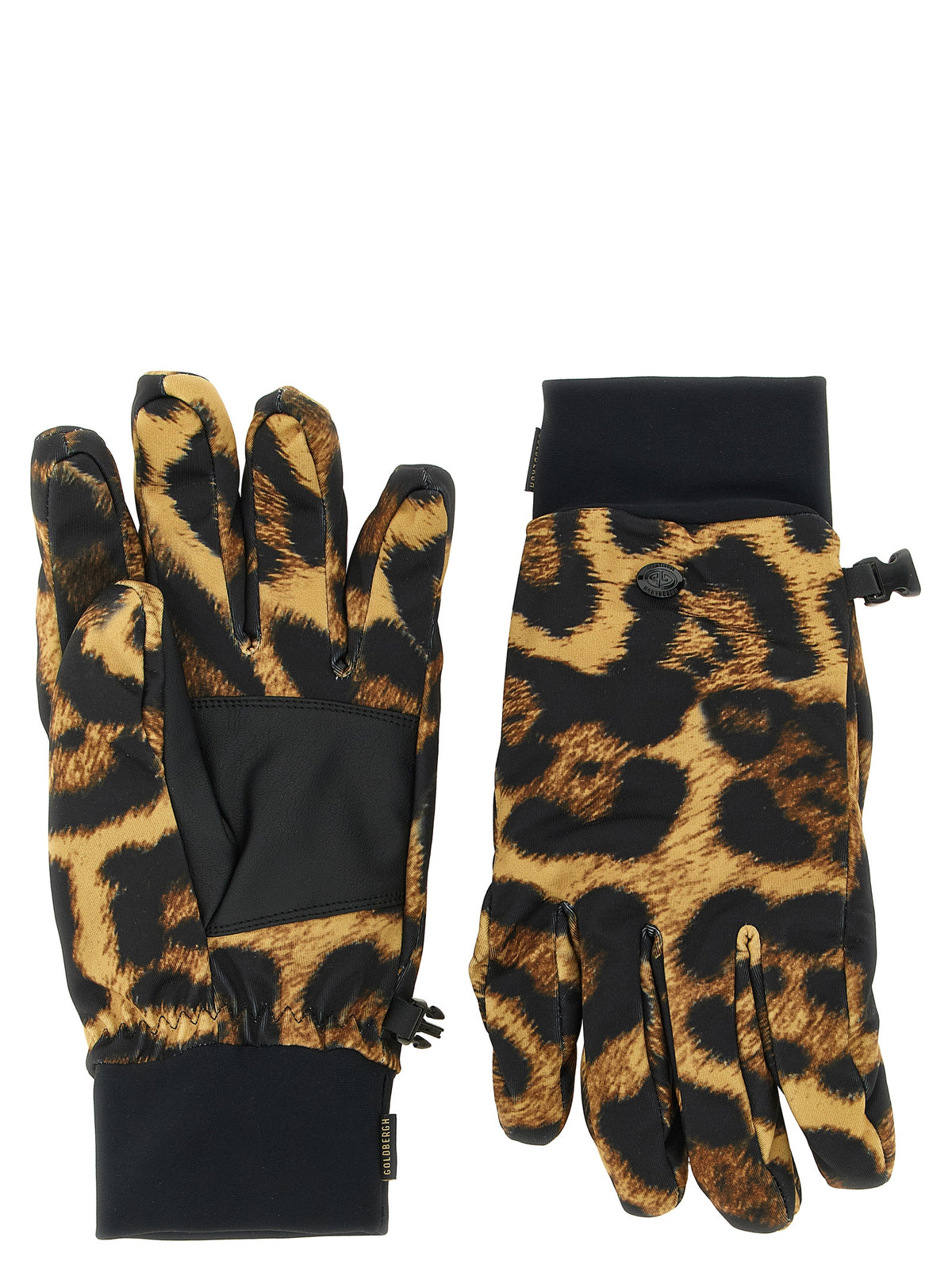 Brown Polyester Gloves