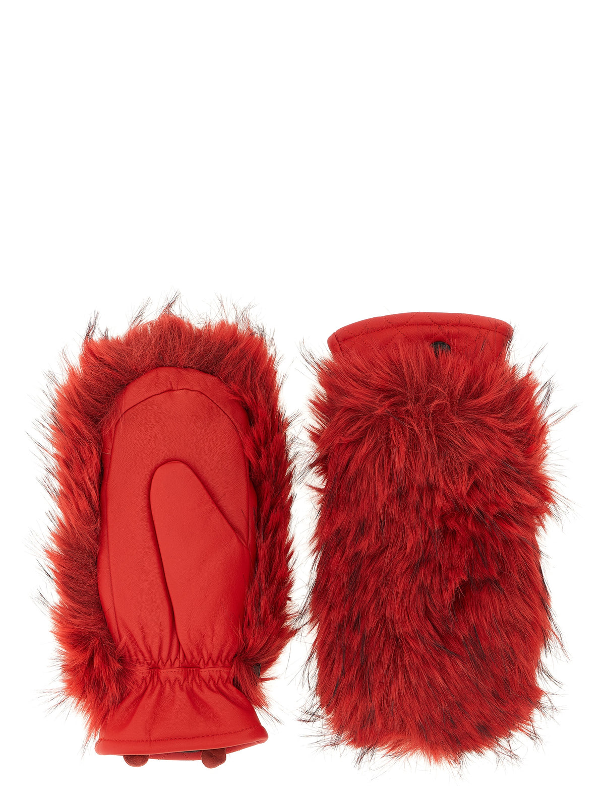 Red Goatskin Gloves