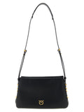 Black Calfskin Crossbody Bag