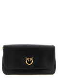 Black Lamb Leather Crossbody Bag