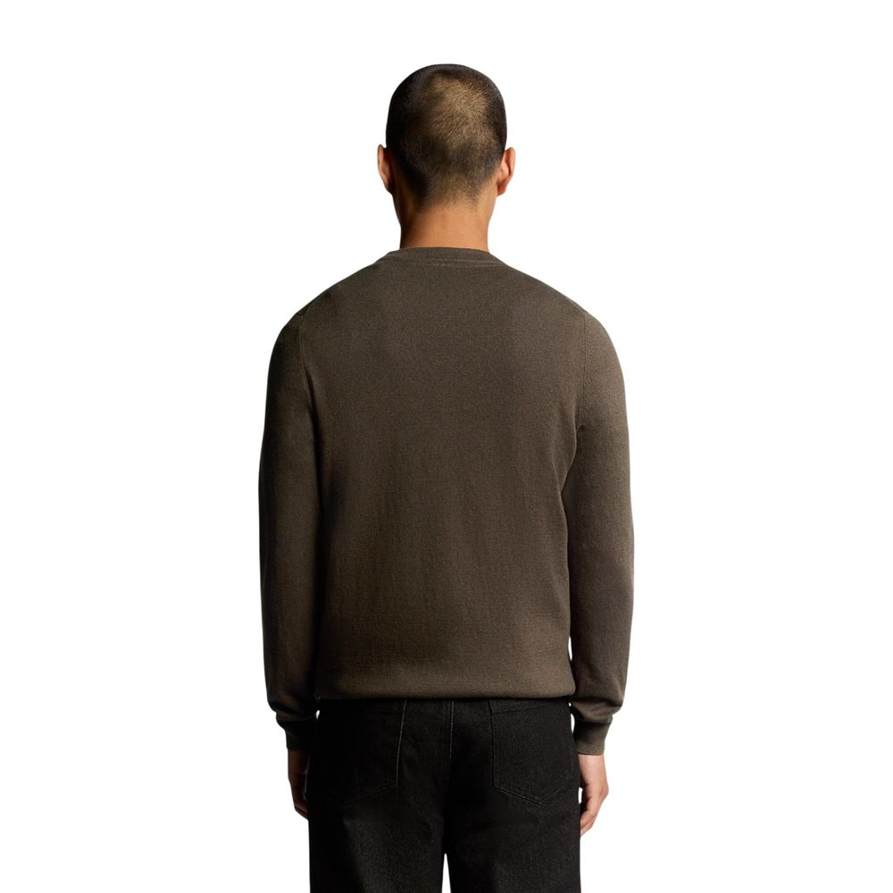 Brown Cotton Sweatshirt