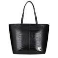 Black Polyethylene Shoulder Bag