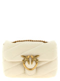 White Lambskin Crossbody Bag