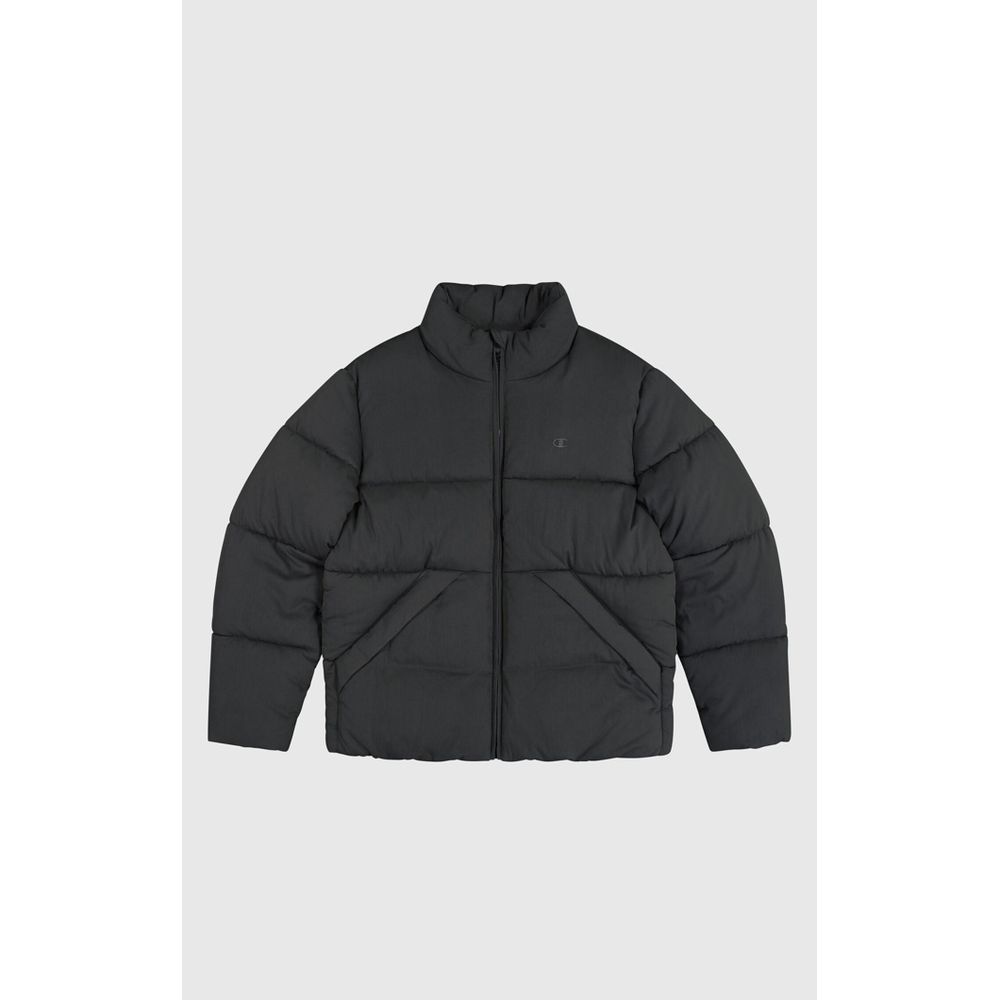 Black Polyamide Parka
