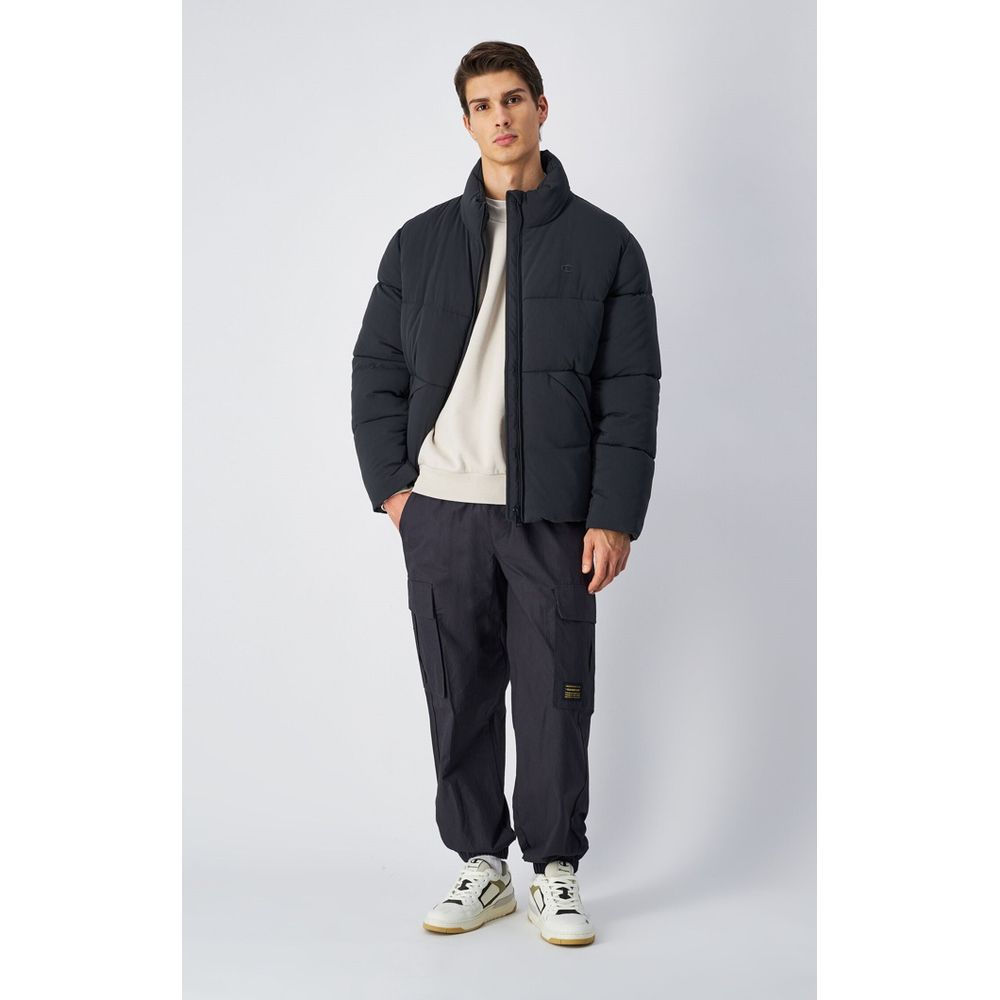 Black Polyamide Parka