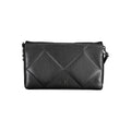 Black Polyester Women Shoulder Bag