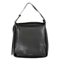 Black Polyester Woman Bag