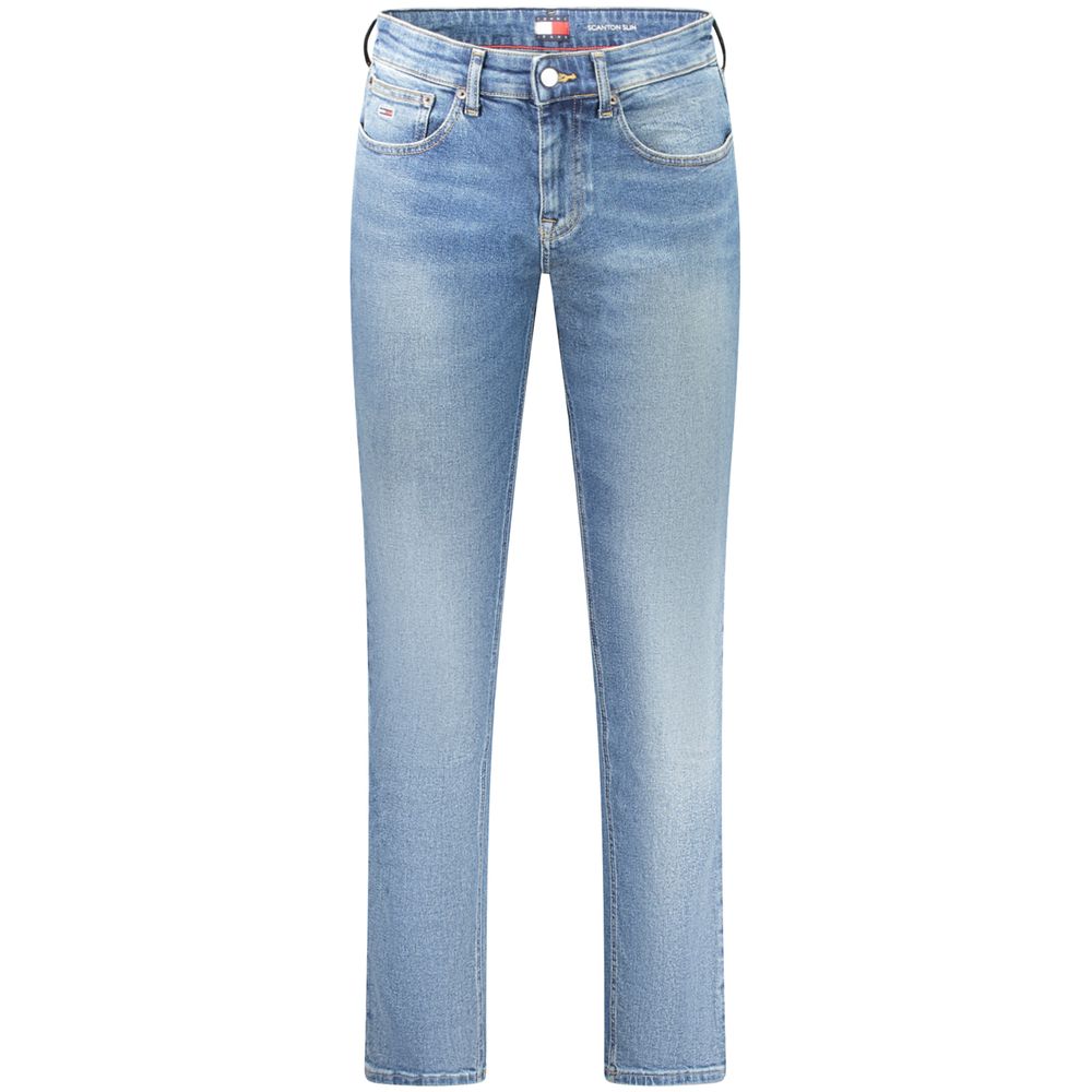 Blue Cotton Men's Jeans