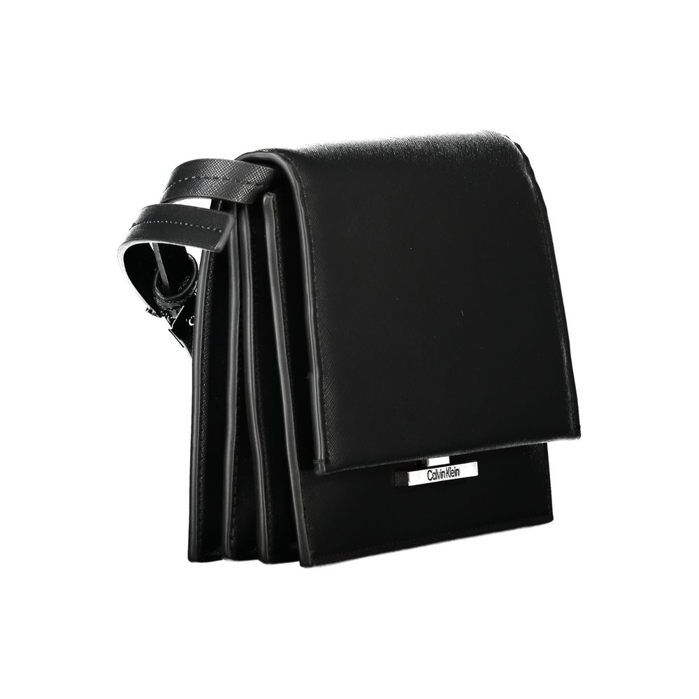 Nero Poliuretano Woman Shoulder Bag