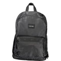 Black Polyester Men's Backpack