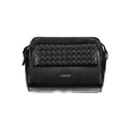 Black Polyester Women Shoulder Bag