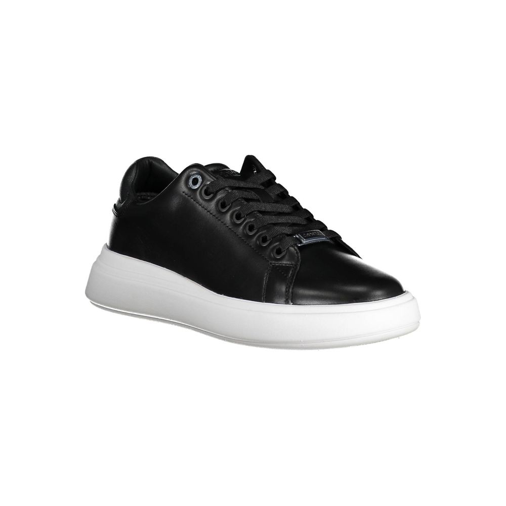 Nero Pelle Donna Sneaker