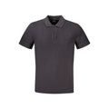 Black Cotton Men Polo