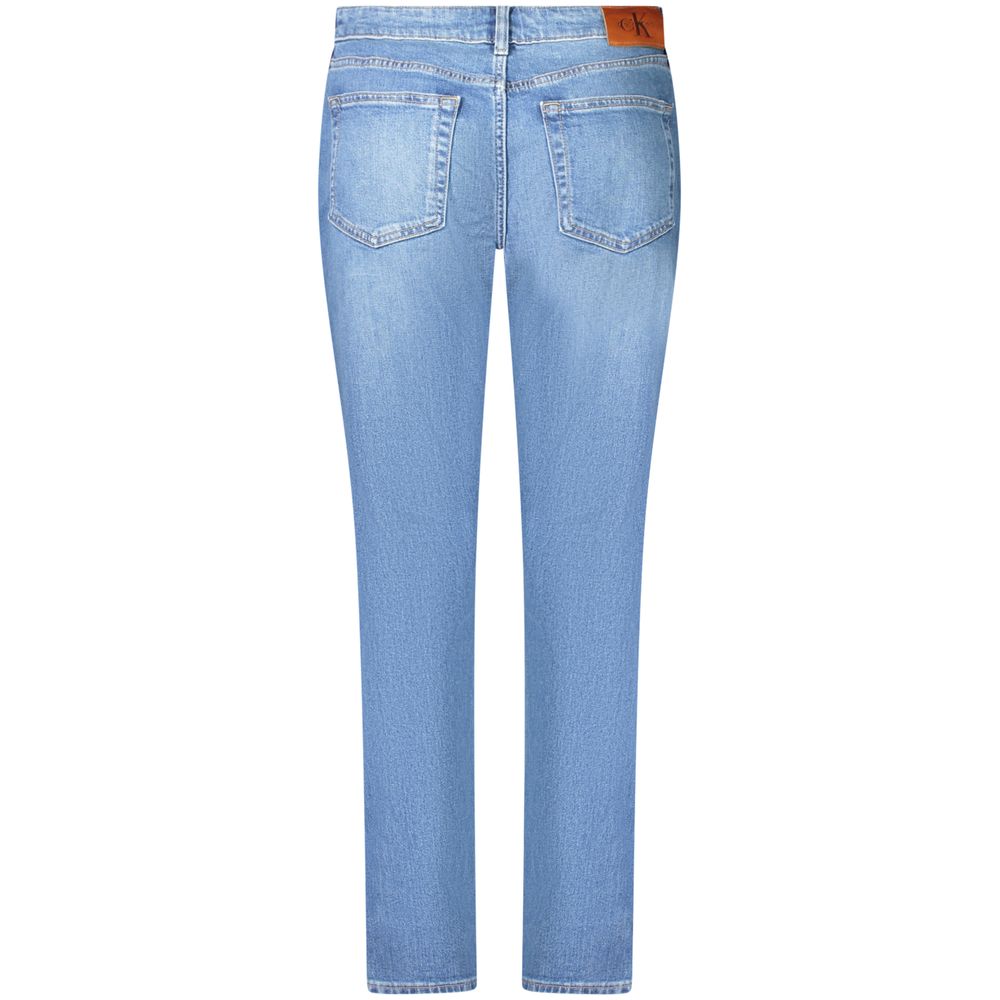 Blu Cotton Women Jeans