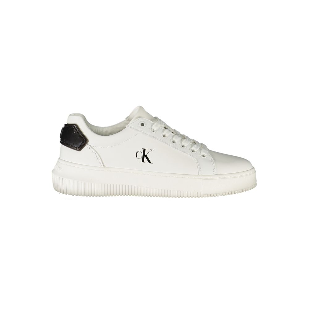 Bianco Polyurethane Women Sneaker
