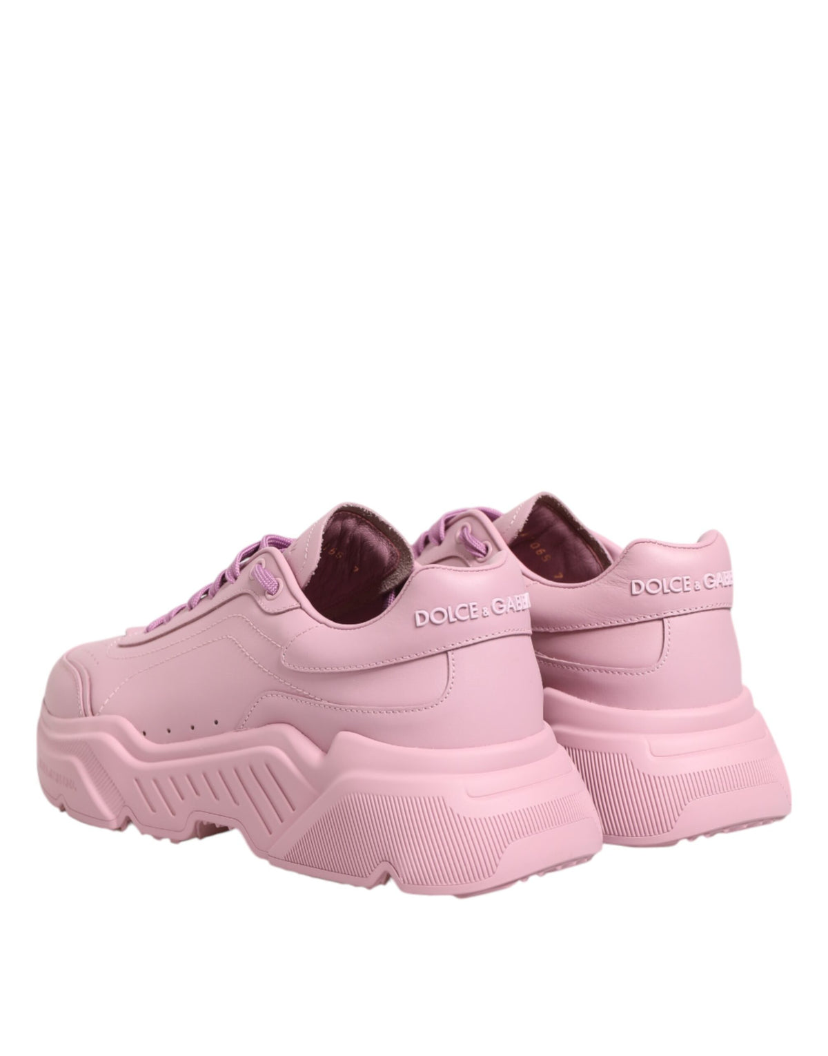 Pink Leather Daymaster Low Top Sneakers Shoes