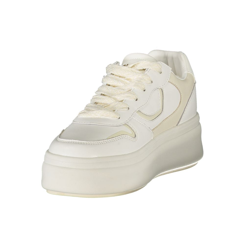 Bianco Poliuretano Donna Sneaker