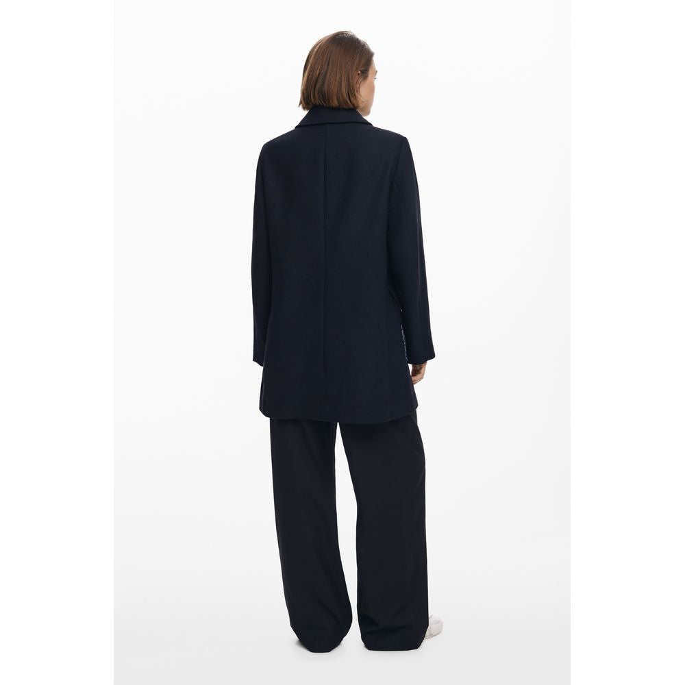 Black Polyester Women's Jacket