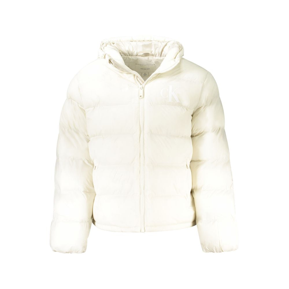 Bianco Poliammide Uomo Jacket