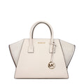 Beige Leather Handbag